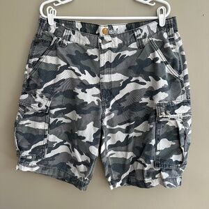 Carhartt Relaxed Fit Cargo Men's Camo Shorts Size 38